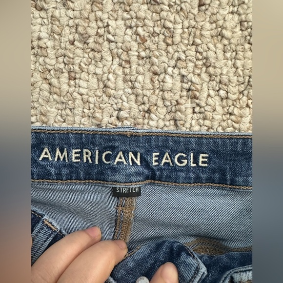 American Eagle Outfitters Mom Jean Blue size 8 Short - Picture 4 of 8